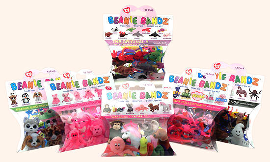 Ty Beanie Bandz - The first six packs released