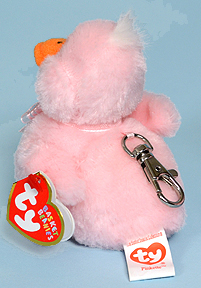 Pinkette from the UK with a metal key-clip