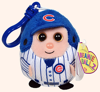 Chicago Cubs (clip) - baseball player - Ty Beanie Ballz