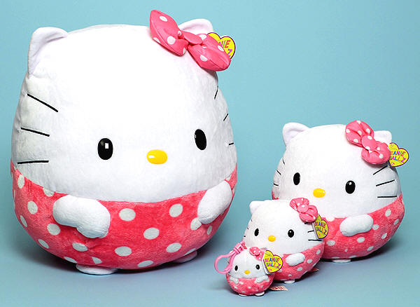 Hello Kitty Beanie Ballz - all four sizes
