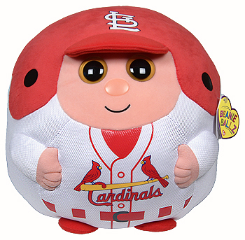 St. Louis Cardinals (large) - baseball player - Ty Beanie Ballz