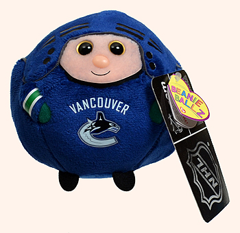Vancouver Canucks - hockey player - Ty Beanie Ballz