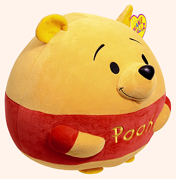 Winnie the Pooh (large) - bear - Ty Beanie Ballz
