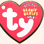 12th generation Beanie Babies swing tag