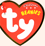 18th generation Beanie Babies swing tag