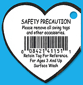 Disney Sparkle 2nd generation swing tag - back