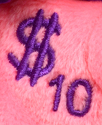 Billionaire 10 - bear - embroidered chest emblem
