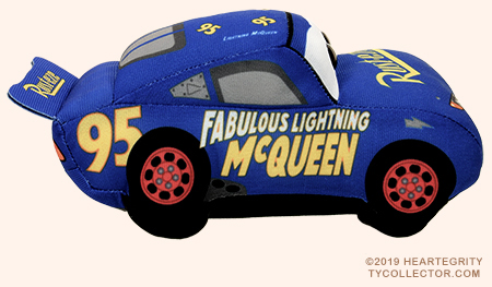 Fabulous Lightning McQueen - racing car - Ty Beanie Baby