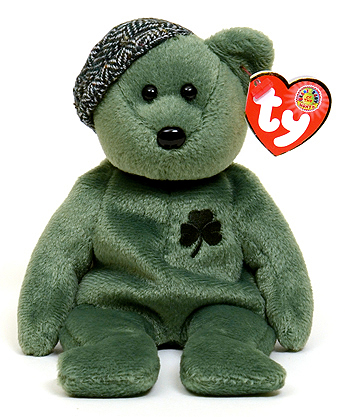 Lot's O'Luck - bear - Ty BBOM Beanie Babies