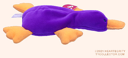 Patti (deep fuchsia) - platypus - Ty Beanie Baby