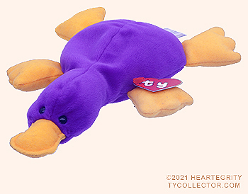 Patti (deep fuchsia) - platypus - Ty Beanie Babies