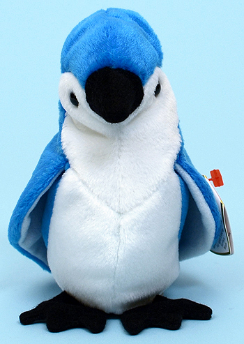 Ty Rocket The Blue Jay Beanie Baby Plush Toy for sale online