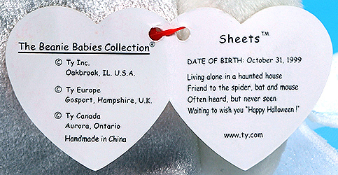 Sheets - swing tag inside