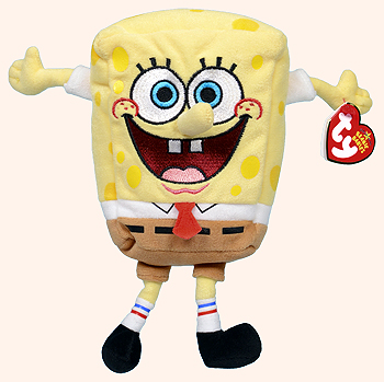 SpongeBob (Best Day Ever) - sponge - Ty Beanie Babies