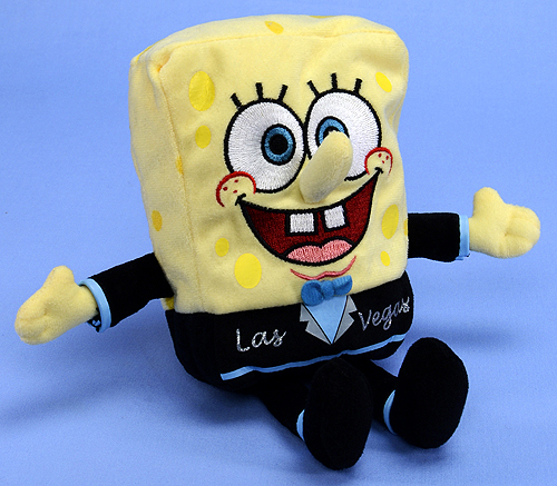 Vegas SpongeBob - sponge - Ty Beanie Babies