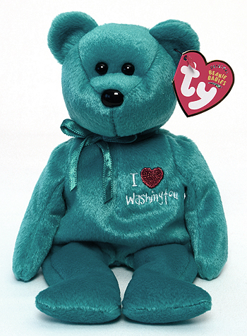 Washington (I love) - bear - Ty Beanie Babies
