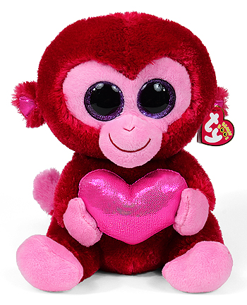 Charming (medium) - monkey - Ty Beanie Boo