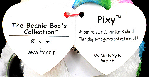 Pixy - Ty Beanie Boo unicorn