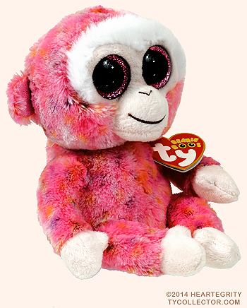 Ruby - monkey - Ty Beanie Boos