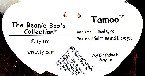 tamoo the monkey