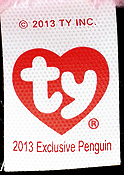 2013 Show Exclusive Penguin - tush tag front
