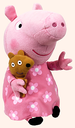 Peppa Pig (bedtime) - pig - Ty Beanie Buddies
