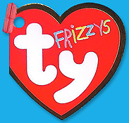 Ty Frizzys swing tag front