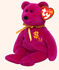 beanie babies value list with pictures