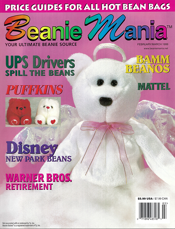 Beanie Mania magazine - February/March 1999