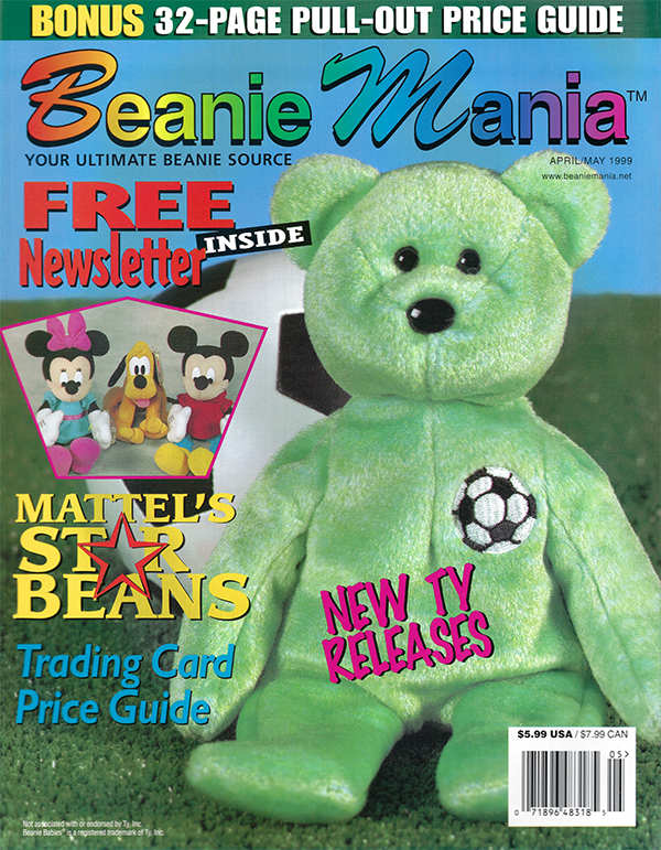 Beanie Mania magazine - April/May 1999