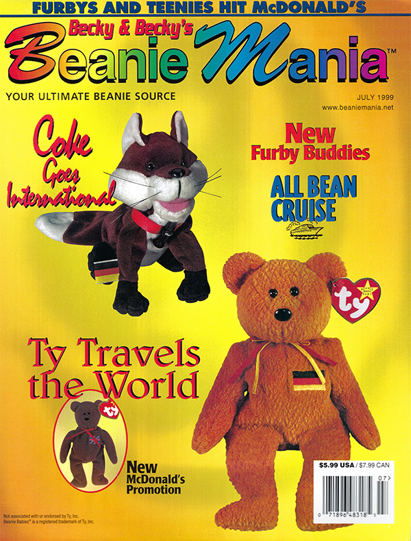 Beanie Mania magazine - July 1999