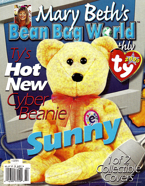 Mary Beth's Bean Bag World Monthly - February 2001, cover 1