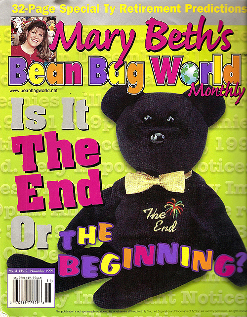 Mary Beth's Bean Bag World Monthly - November 1999