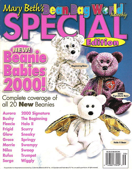 Msary Beth's Bean Bag World special edition - New Beanie Babies 2000