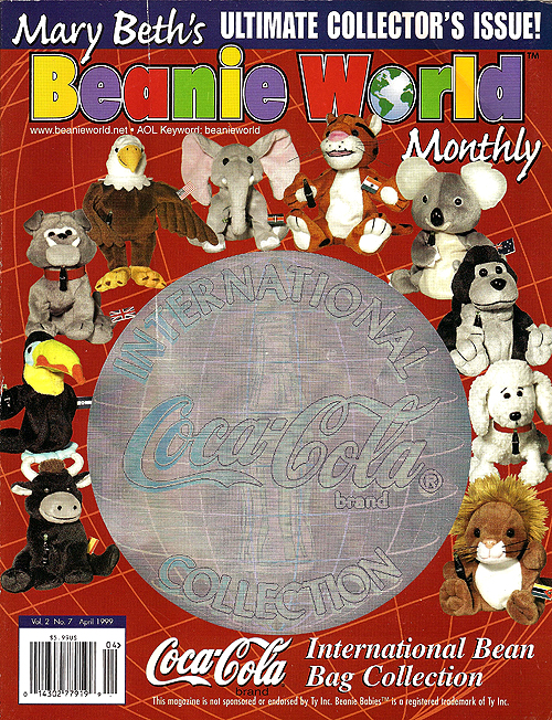 Mary Beth's Beanie World Monthly - April 1999
