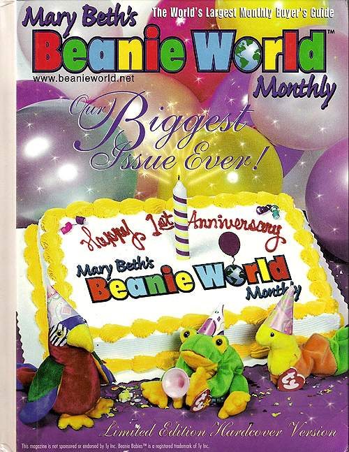 Mary Beth's Beanie World Monthly (hardcover version) - October 1998