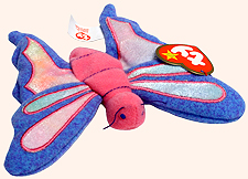 Flitter - butterfly - McDonalds 2000 Teenie Beanie Boos promotion