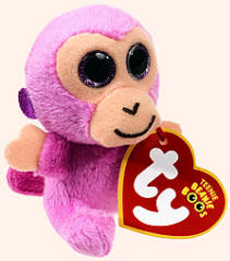2014 McDonalds Ty Teenie Beanie Boo  - Coconut (pink)
