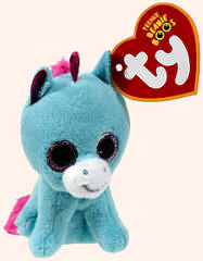 2014 McDonalds Ty Teenie Beanie Boo - Magic (blue)