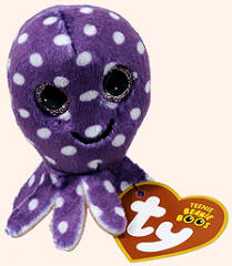 2014 McDonalds Ty Teenie Beanie Boo - Ollie (purple)