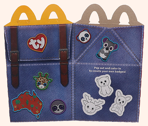 2021 McDonalds/Ty Teenie Beanie Boox Happy Meal box