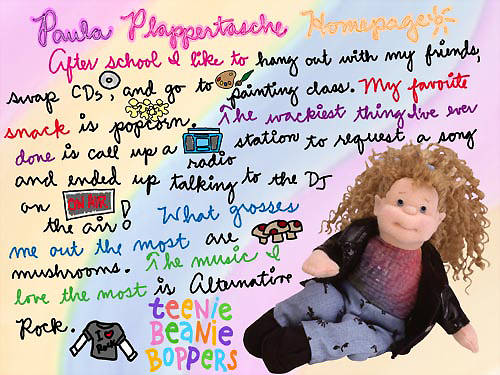 Paula Plappertasche homepage