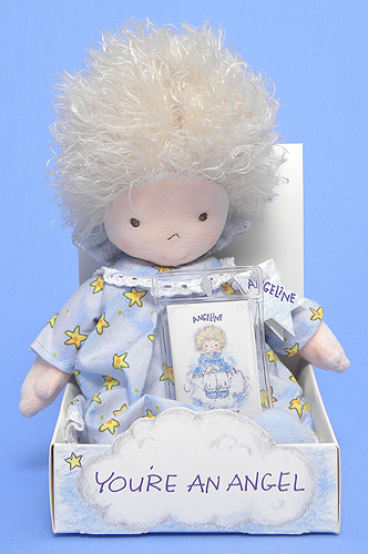 You're An Angel Angeline (boxed, blue dress) - doll - Ty Angeline