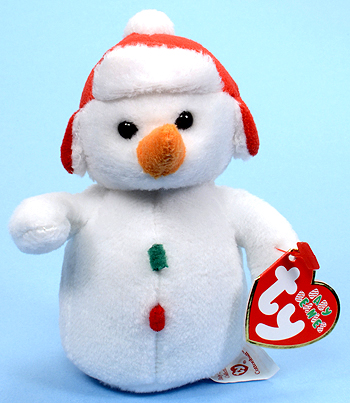 Cottonball - snowman - Ty Baby Beanies