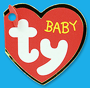 Baby Ty 3rd generation swing tag - front