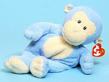 Baby Dangles (blue) - monkey - Baby Ty