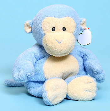 Baby Dangles (blue) - monkey - Baby Ty