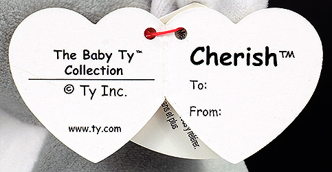 Cherish - swing tag inside