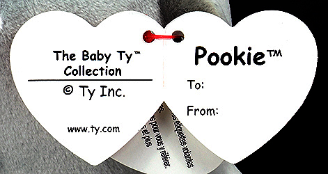 Pookie (medium) - swing tag inside