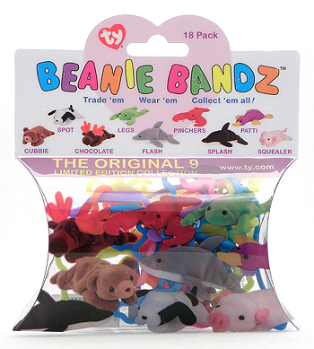 The Original 9 Limited Edition Collection Ty Beanie Bandz package
